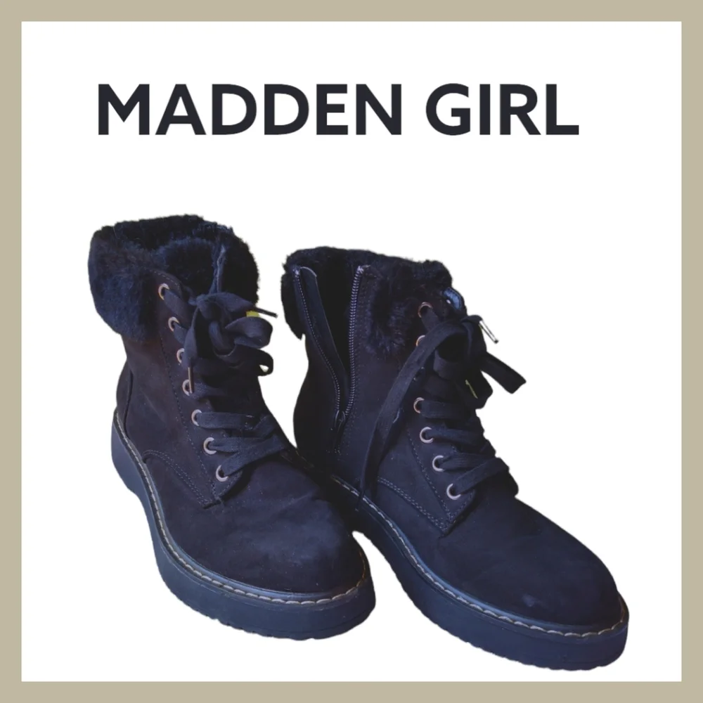 Madden Girl Black KYMBER ANKLE BOOT - Picture 3 of 6